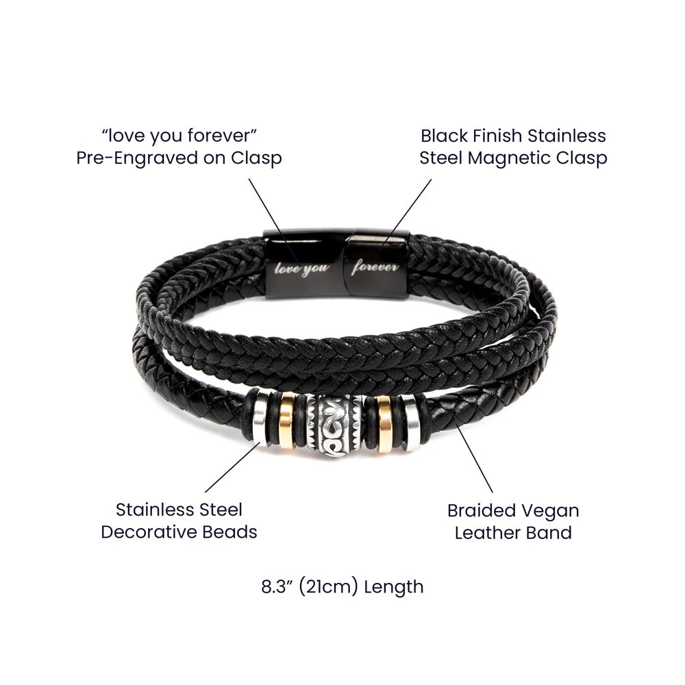 To My Dad | Forever Love Bracelet from Daughter