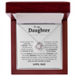 To My Daughter | Love Knot Necklace