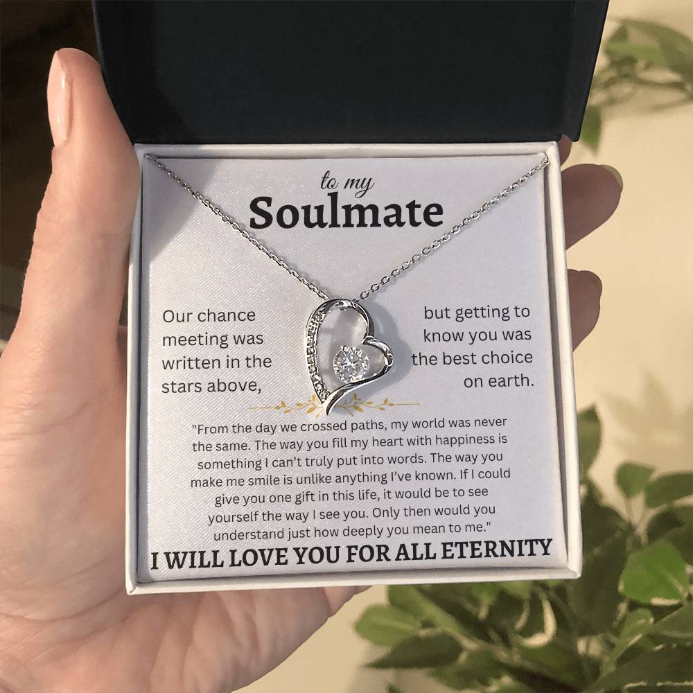 To My Soulmate - Forever Love Necklace