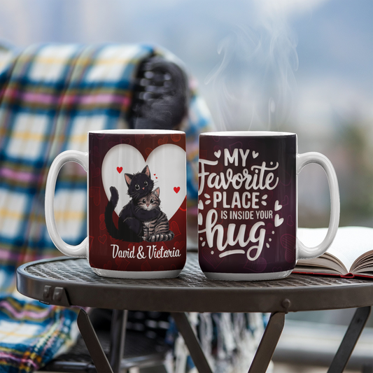 My Favorite Place Mug | Valentine's Day | Gift for Her & Him