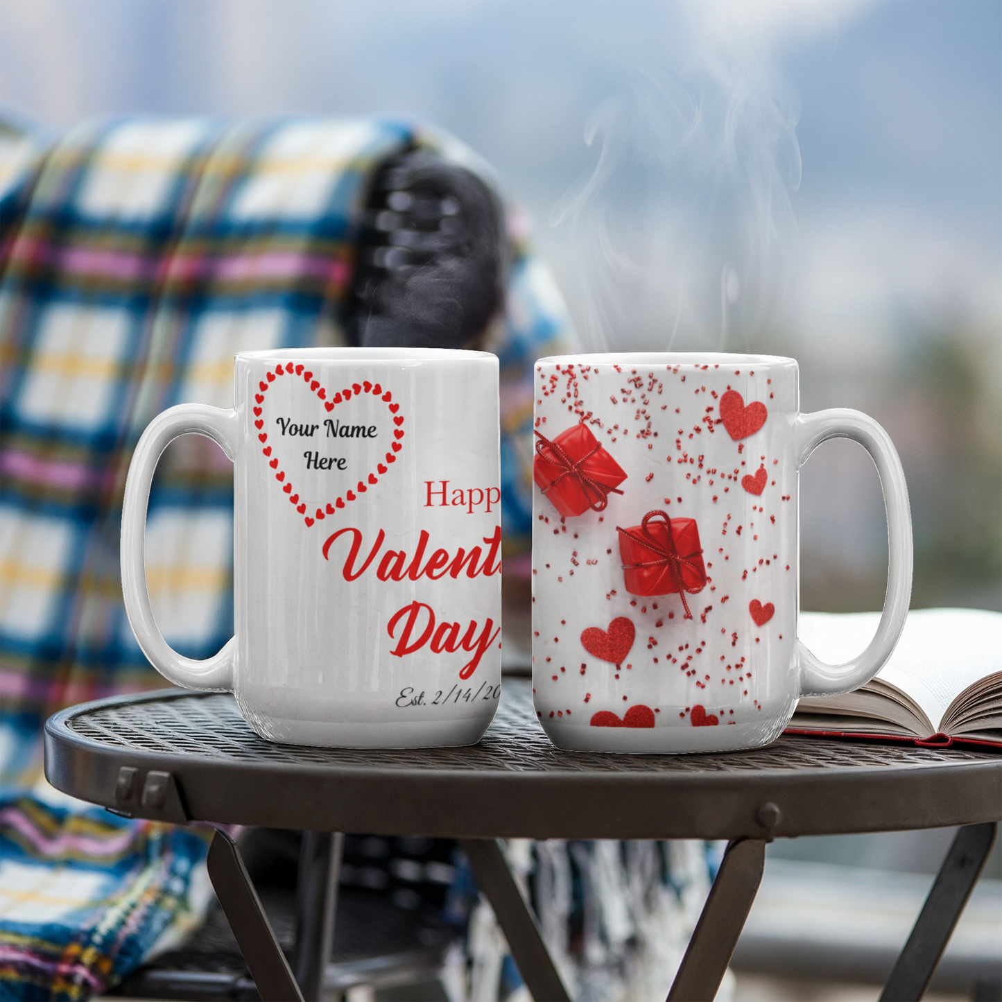 Happy Valentine's Day Couple's Mug  | Valentine's Day | Gift for Couples